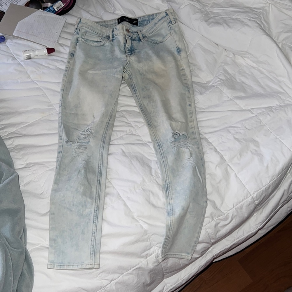 Hollister Acid-Wash Skinny Jeans Sz 5/27